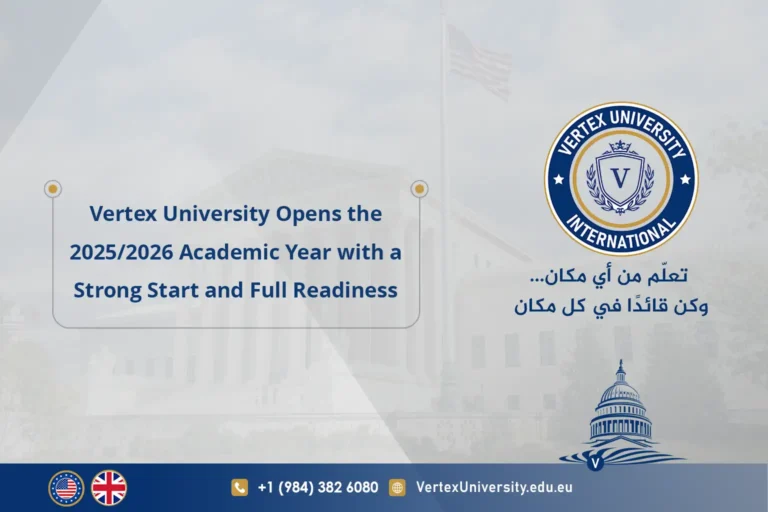 Vertex University ouvre l’année universitaire 2025/2026 sur une solide lancée et en pleine préparation