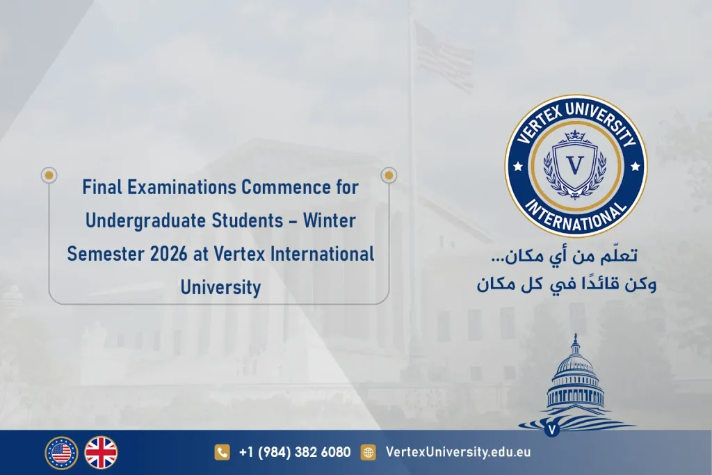 The Commencement of Final Examinations for Undergraduate Students - Winter 2026