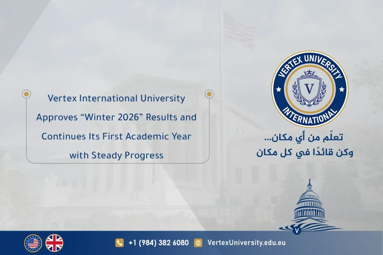 Vertex International University approuve les résultats de l’« hiver 2026 » et poursuit sa première année universitaire avec une progression régulière