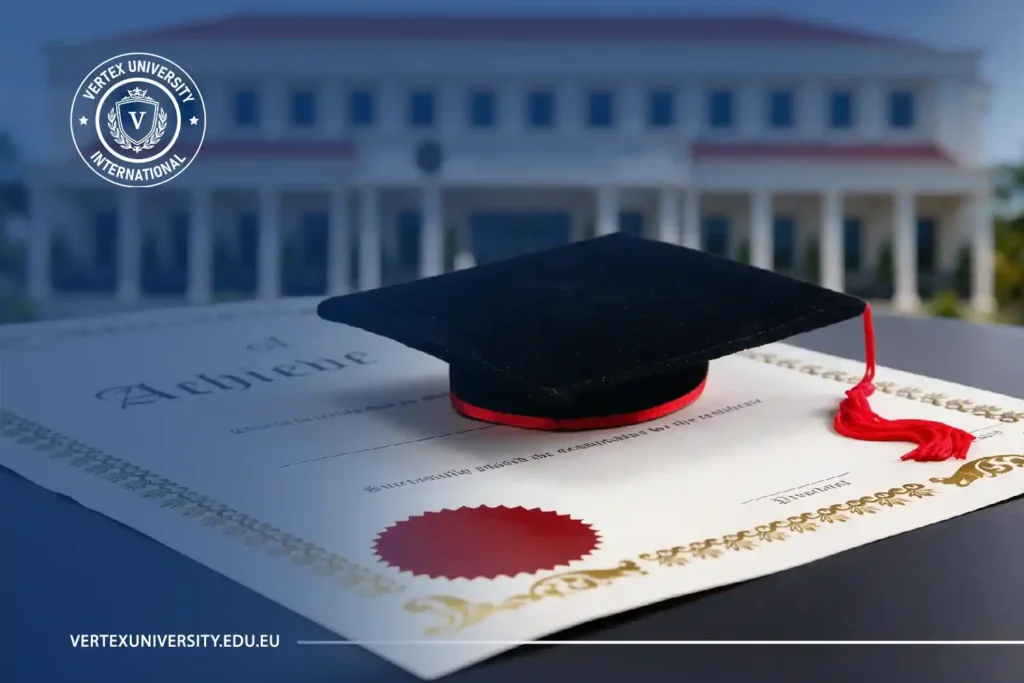 جامعة فيرتكس الدولية: خطوة رسمية موثقة في ملف الاعتماد والاعتراف المؤسسي Vertex International University: A Documented Official Step in Institutional Accreditation and Recognition